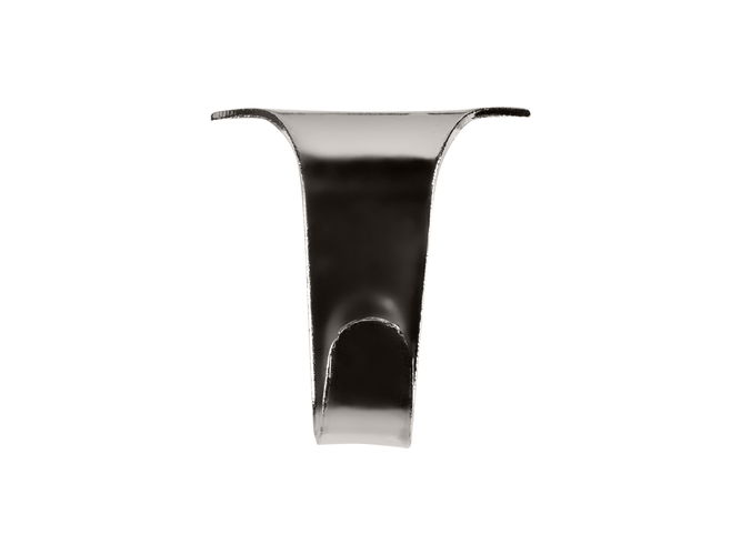Picture Rail Hook 44mm x 40mm Silver 10 pack