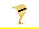 Picture Rail Hook 46mm x 32mm Brass 20 pack