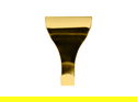 Picture Rail Hook 46mm x 32mm Brass 20 pack