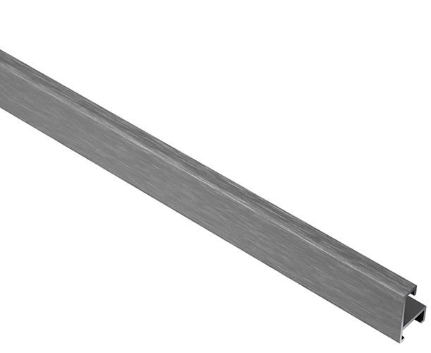 8mm 'Aluminium M10' Matt Contrast Grey Length Frame Moulding