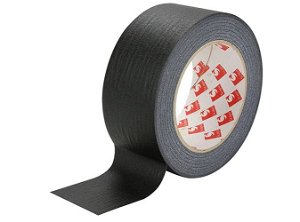 Scapa Self Adhesive Black Tape 50mm x 50m 1 roll