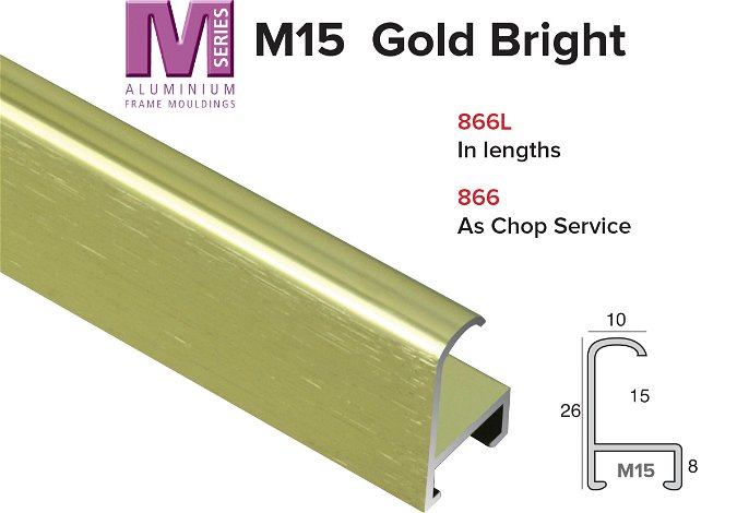 M15 Gold Bright Length      