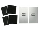Picture Hook Wall Plates L 100mm x 50mm 1 pair