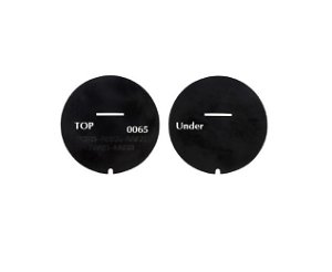 Locator disc for 2 Hole Hinged Hangers 5789