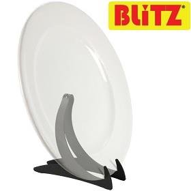 Blitz Small Black Plate Stand