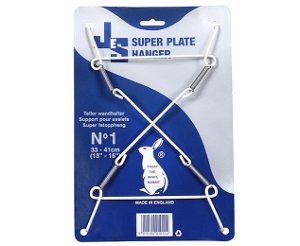 Wire Plate Hanger S.1 for Ceramic Plates 330mm to 410mm diameter
