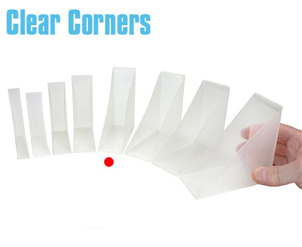 Corner Protectors Clear Plastic 35mm Box 280