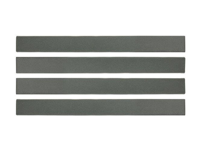 Moulding Chevron Display Strips Grey Pack of 4
