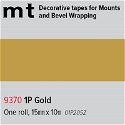 mt Decorative Tape Gold 15mm x 10m roll