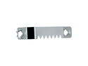 Alfamacchine 2 hole Sawtooth press fix hanger 60mm Zinc plated pack 200