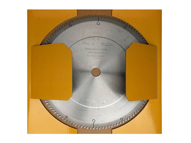 Saw Blade TCT 400mm x 30mm 120 teeth for Wood Polymer and Aluminium