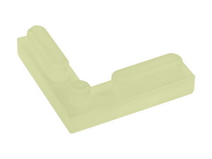 Clear Rubber Pad for Alfamacchine Underpinners - Medium Wood