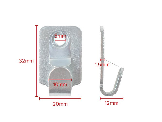 Heavy Duty Picture Hooks Safety pack 100
