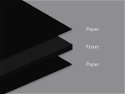 Foam Board 5mm Solid Black 1015mm x 762mm 1 sheet