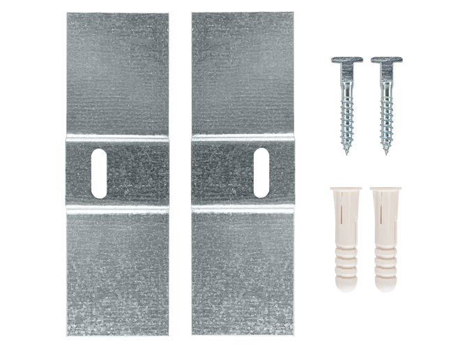 HangLOCK Adhesive Plates & T Screws Kit for Secret Fixing a Flat Panel