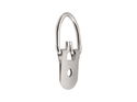 1 Hole Heavy Duty Picture Hanger 46mm Nickel Plated pack of 100