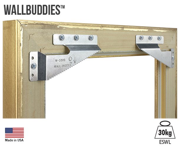 WallBuddies - Larger wood frames 25 pairs