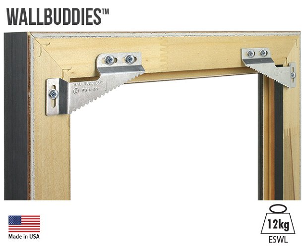 WallBuddies - Smaller wood frames 25 pairs