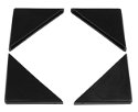 Corner Protectors for 4mm Panels Black 500 pack