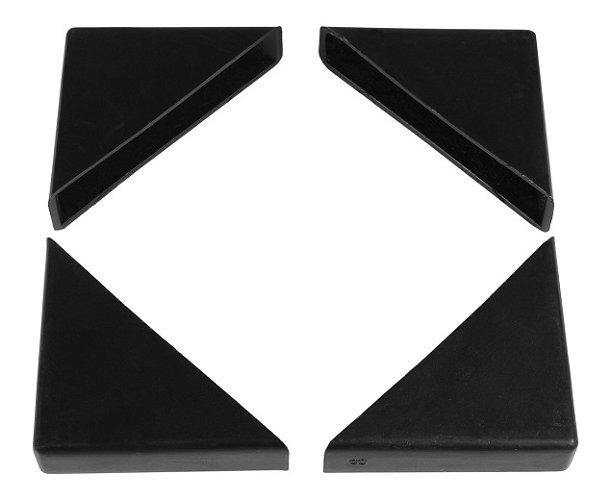 Corner Protectors for 8mm Panels Black 400 pack