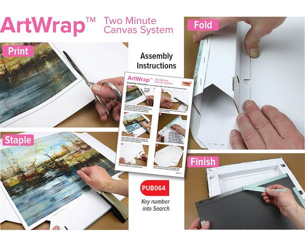 ArtWrap inc back 203mm x 203mm 12 pack