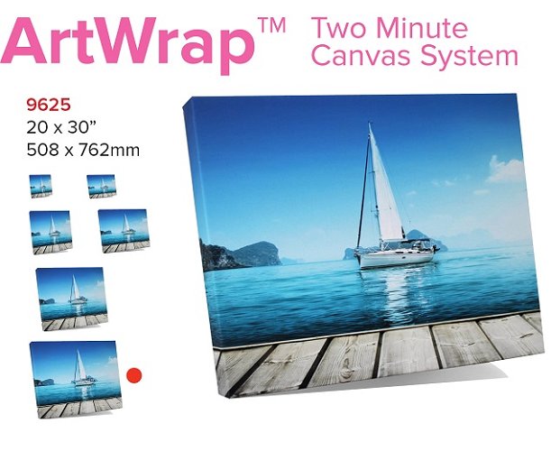 ArtWrap inc back 508mm x 762mm 12 pack