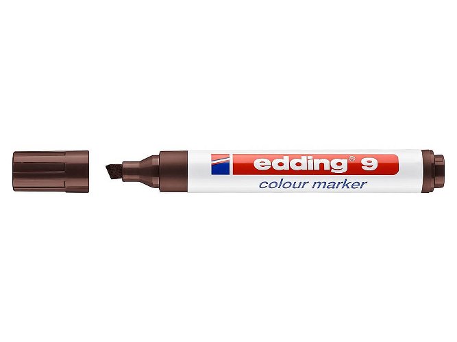 Edding 9 Touch Up Marker Brown pack of 12