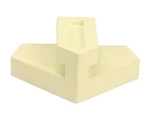 Triangle Clamp Pad Cream Pack 2