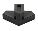 Triangle Clamp Pad Black Pack 2