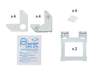 Sub or Tray Frame Hardware Standard with CWH3 Sawtooth Hangers 1 pack
