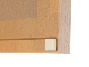 Polyfibre Bumpers 15mm Square 7mm Thick pack 1000
