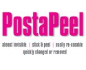 PostaPeel Poster Holder A4 Horizontal pack of 4