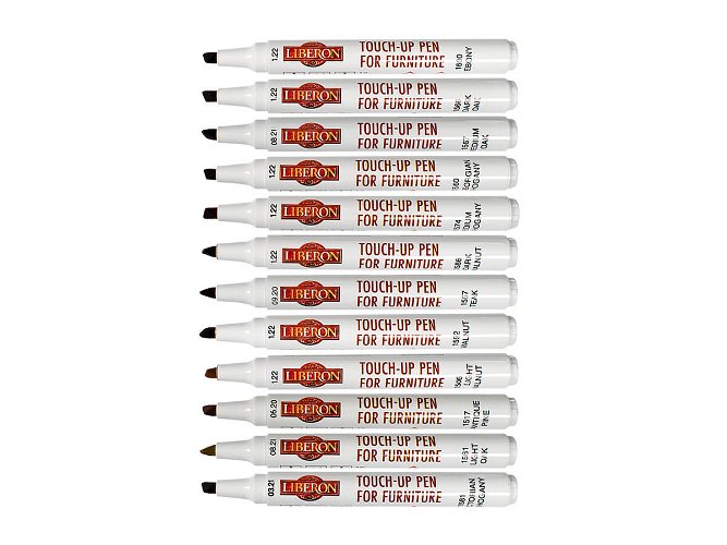 Liberon Touch Up Pens  Set of 12
