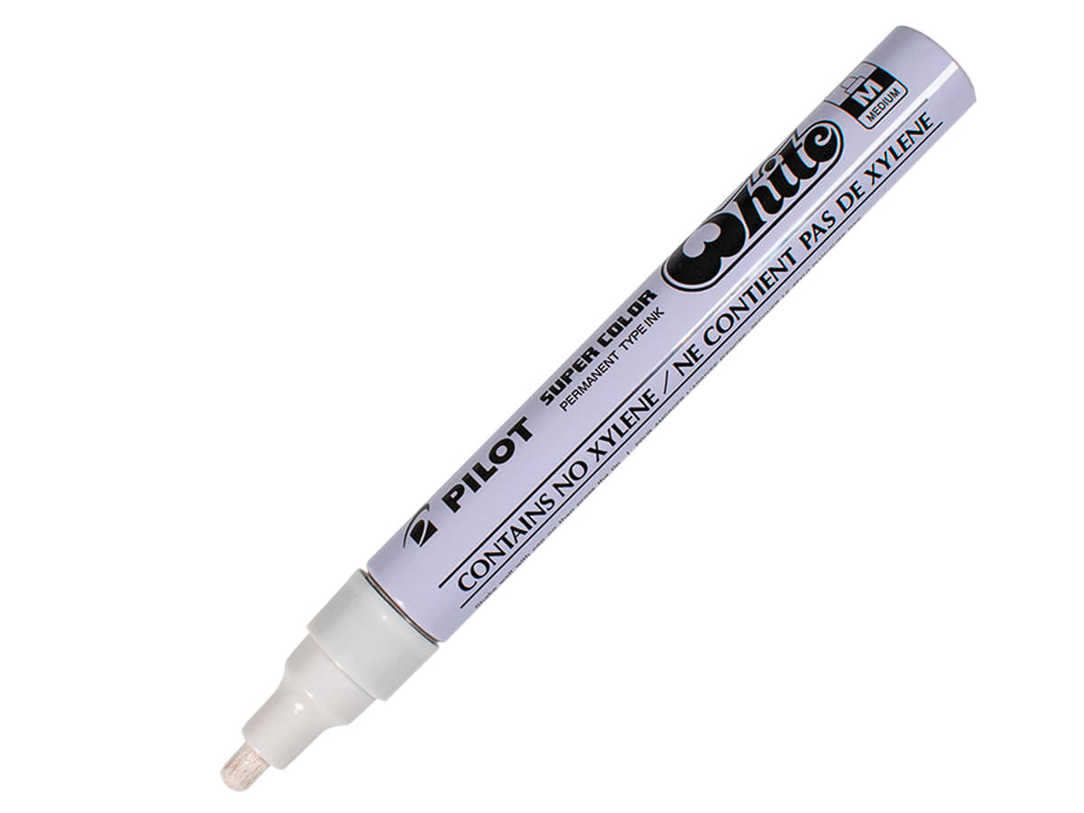 White marker clearance pen