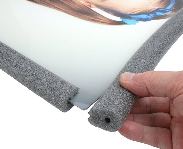 Panel Edge and Corner Protector Grey foam 700m roll