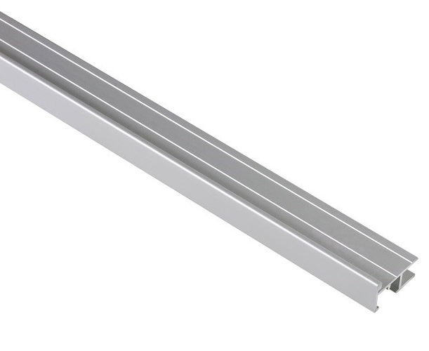 3mm 'Aluminium AP92' Matt Silver Length Frame Moulding