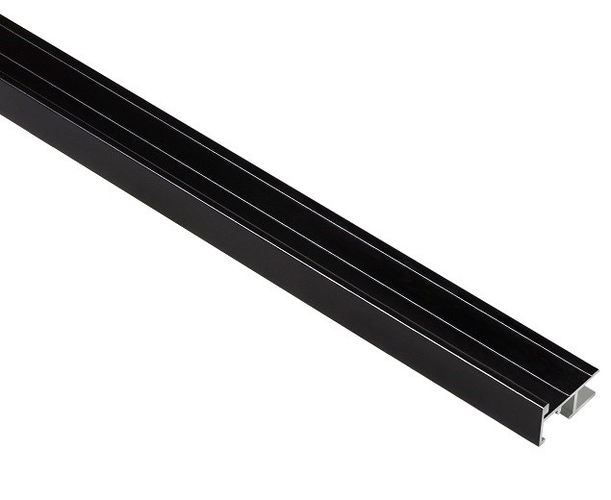 3mm 'Aluminium AP92' Matt Black Length Frame Moulding