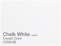 ColourMount Chalk White 1.25mm Cream Core Heavy Textured Jumbo Mountboard 5 sheets