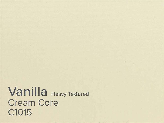 ColourMount Vanilla 1.25mm Cream Core Heavy Textured Mountboard 1 sheet
