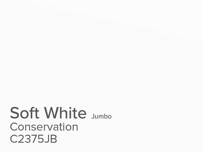 ColourMount Soft White 2mm Conservation Jumbo Mountboard 5 sheets