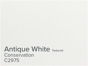 ColourMount Antique White 2mm Conservation Textured Mountboard 1 sheet