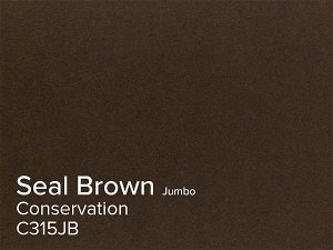 ColourMount Seal Brown 1.4mm White Core Jumbo Mountboard 5 sheets