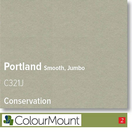 Colourmount Conservation White Core Jumbo Portland Smooth Mountboard 1 sheet