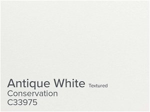 ColourMount Antique White 3mm Conservation Textured Mountboard 1 sheet