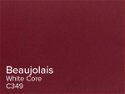 ColourMount Beaujolais 1.4mm White Core Mountboard 1 sheet
