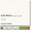 Colourmount Conservation White Core Jumbo Soft White Smooth Mountboard 1 sheet