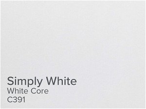 ColourMount Simply White 1.4mm White Core Mountboard 1 sheet