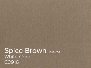 ColourMount Spice Brown 1.4mm White Core Textured Mountboard 1 sheet