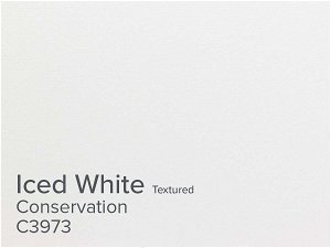 ColourMount Iced White 1.4mm Conservation Textured Mountboard 1 sheet