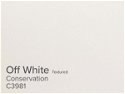ColourMount Off White 1.4mm Conservation Textured Mountboard 1 sheet